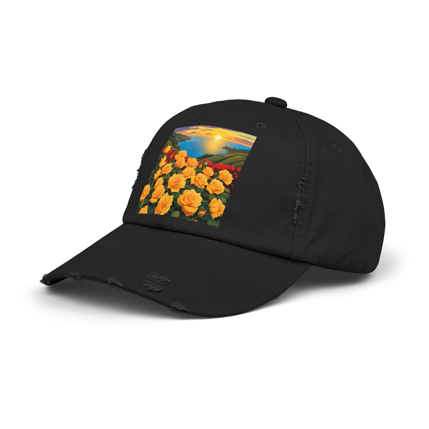 Yellow Rose Cap