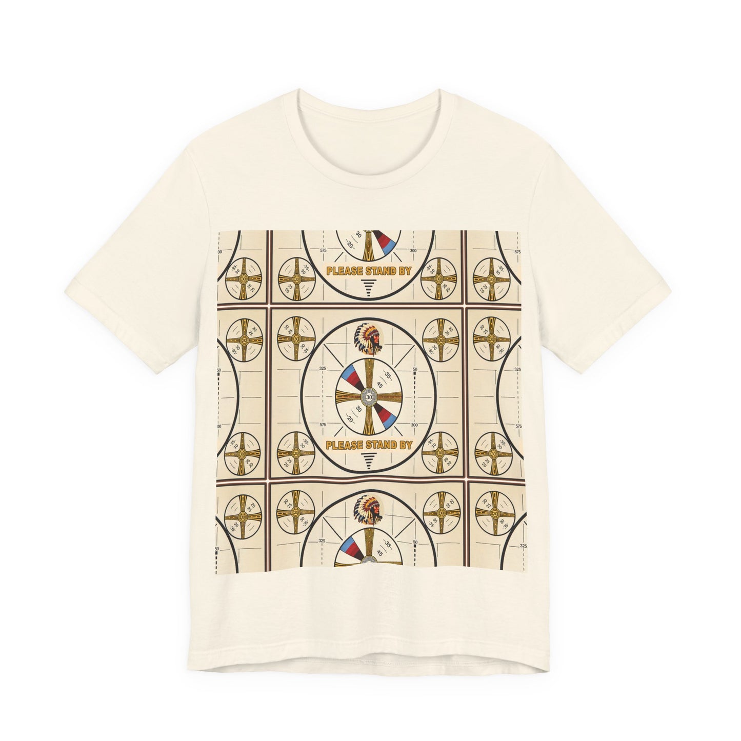 Retro TV Test Pattern Tee