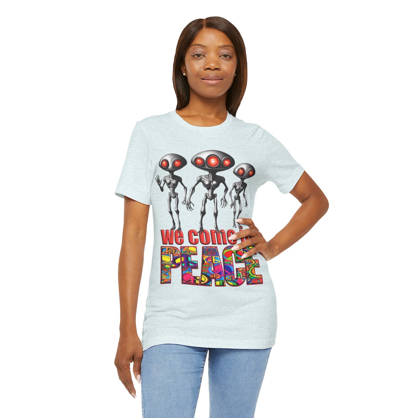 Aliens Come in Peace Tee