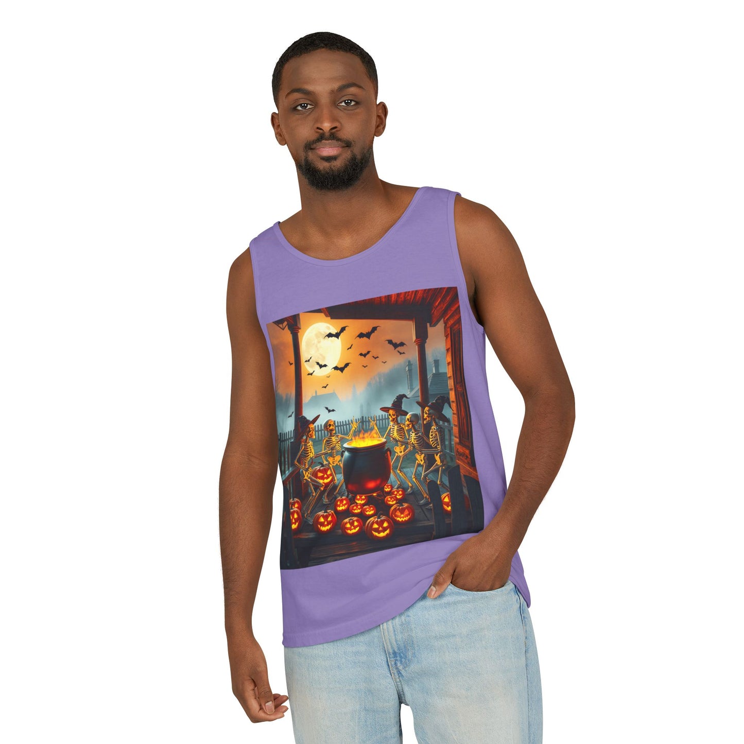 Spooky Halloween Tank Top