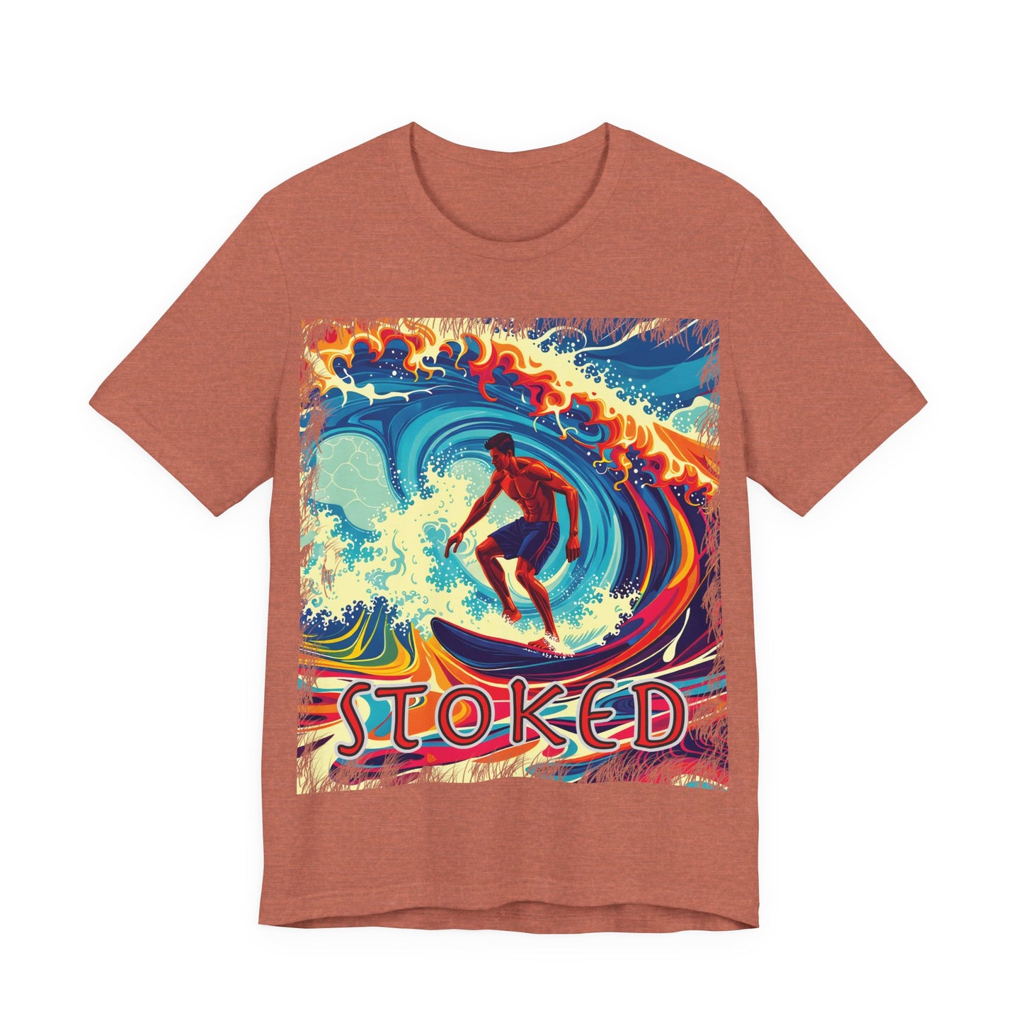 Psychedelic Surfer Tee