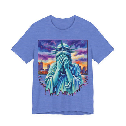 Lady Liberty Crying Tee