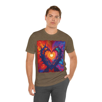 Colorful Heart Tee