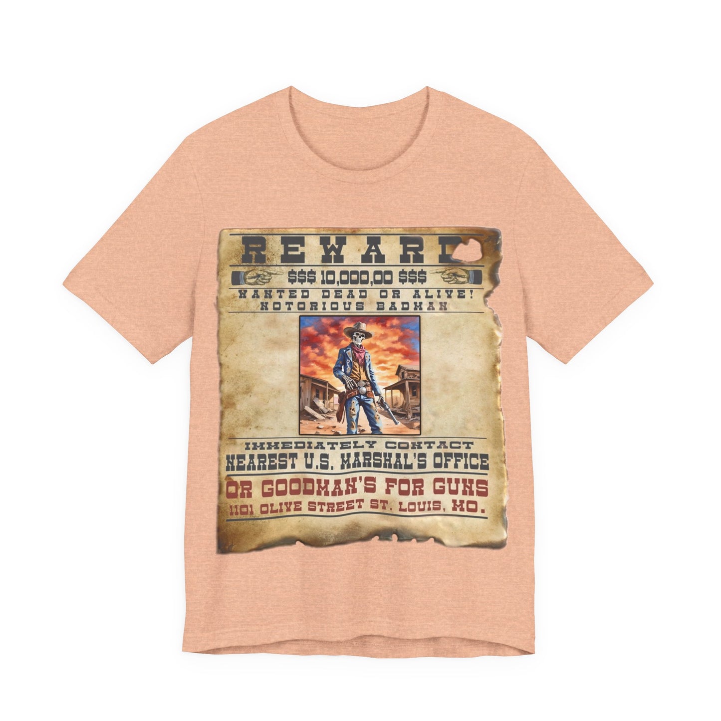 Wanted Poster Tee