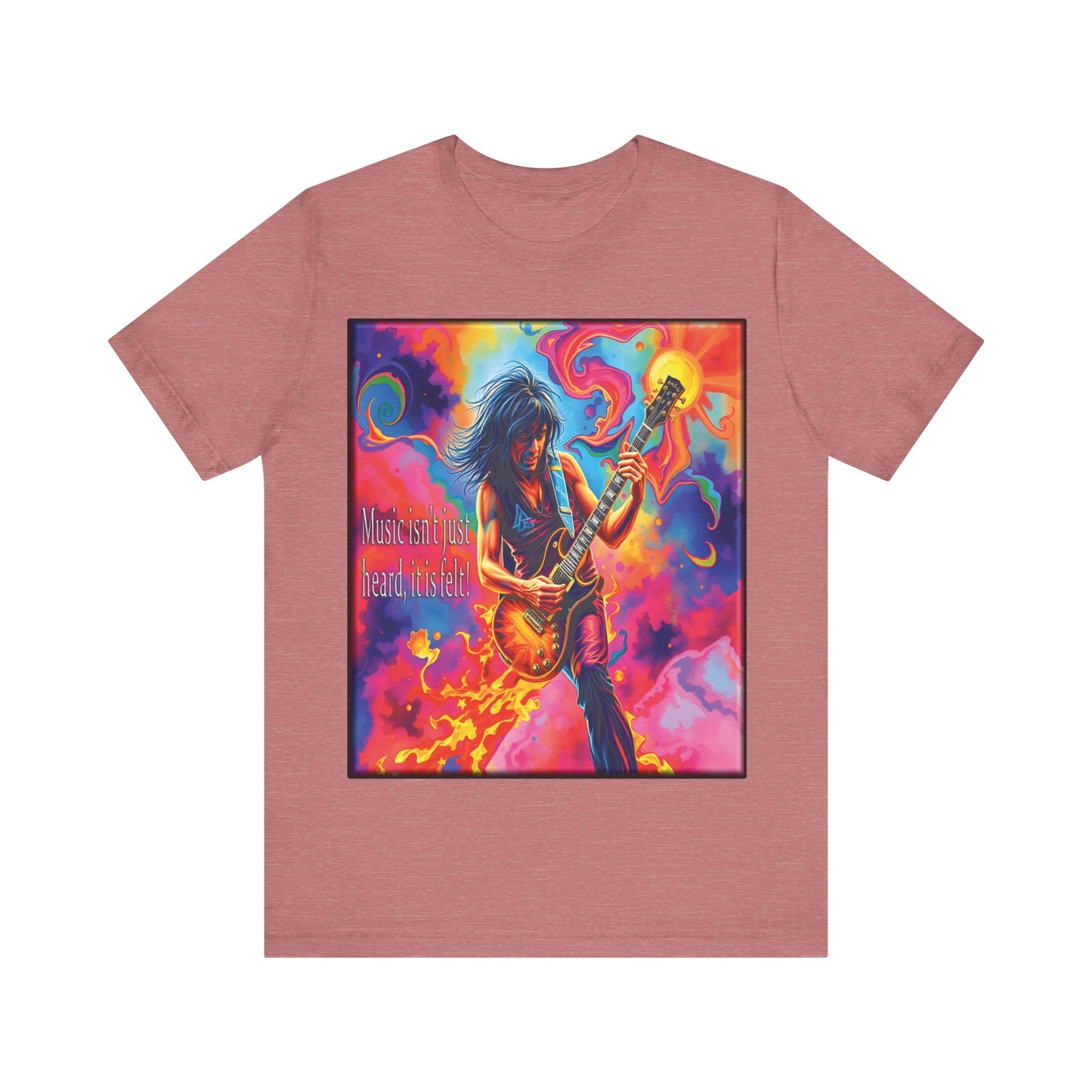 Guitarist Psychedelic Tee