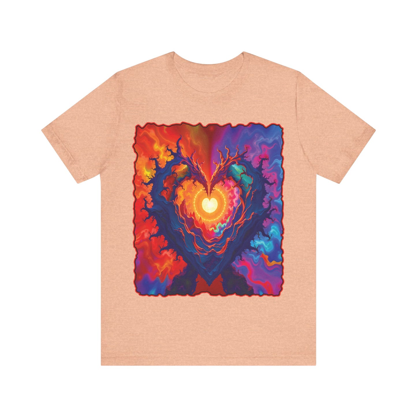 Colorful Heart Tee