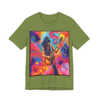 Guitarist Psychedelic Tee