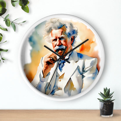 Mark Twain Wall Clock