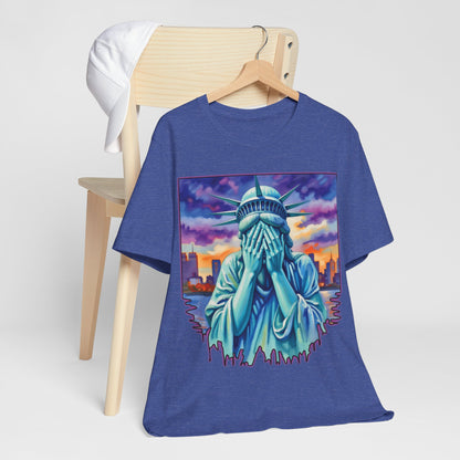 Lady Liberty Crying Tee