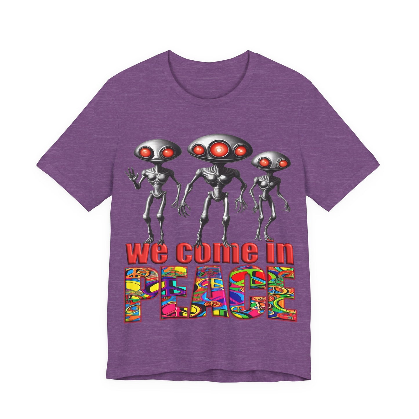 Aliens Come in Peace Tee