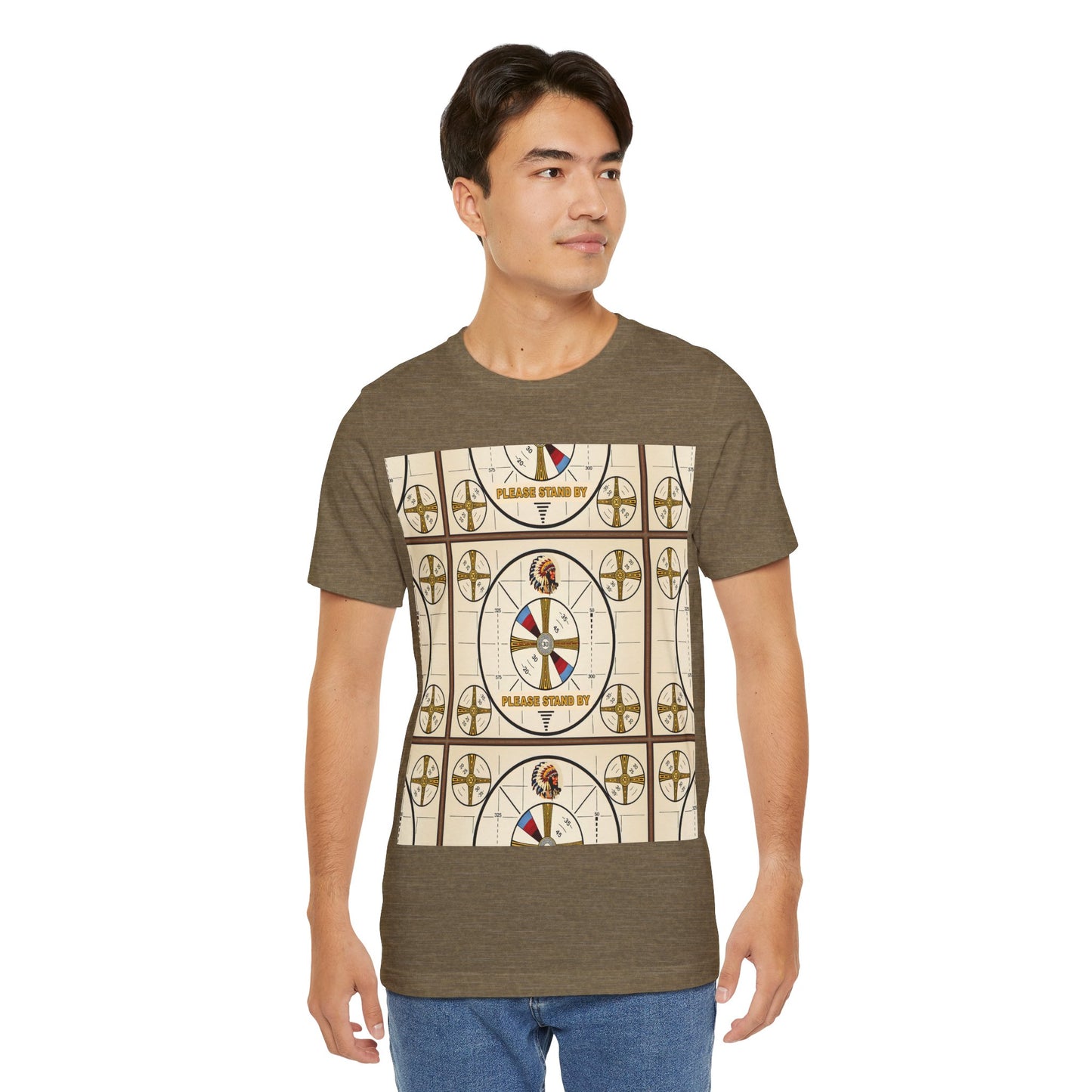Retro TV Test Pattern Tee