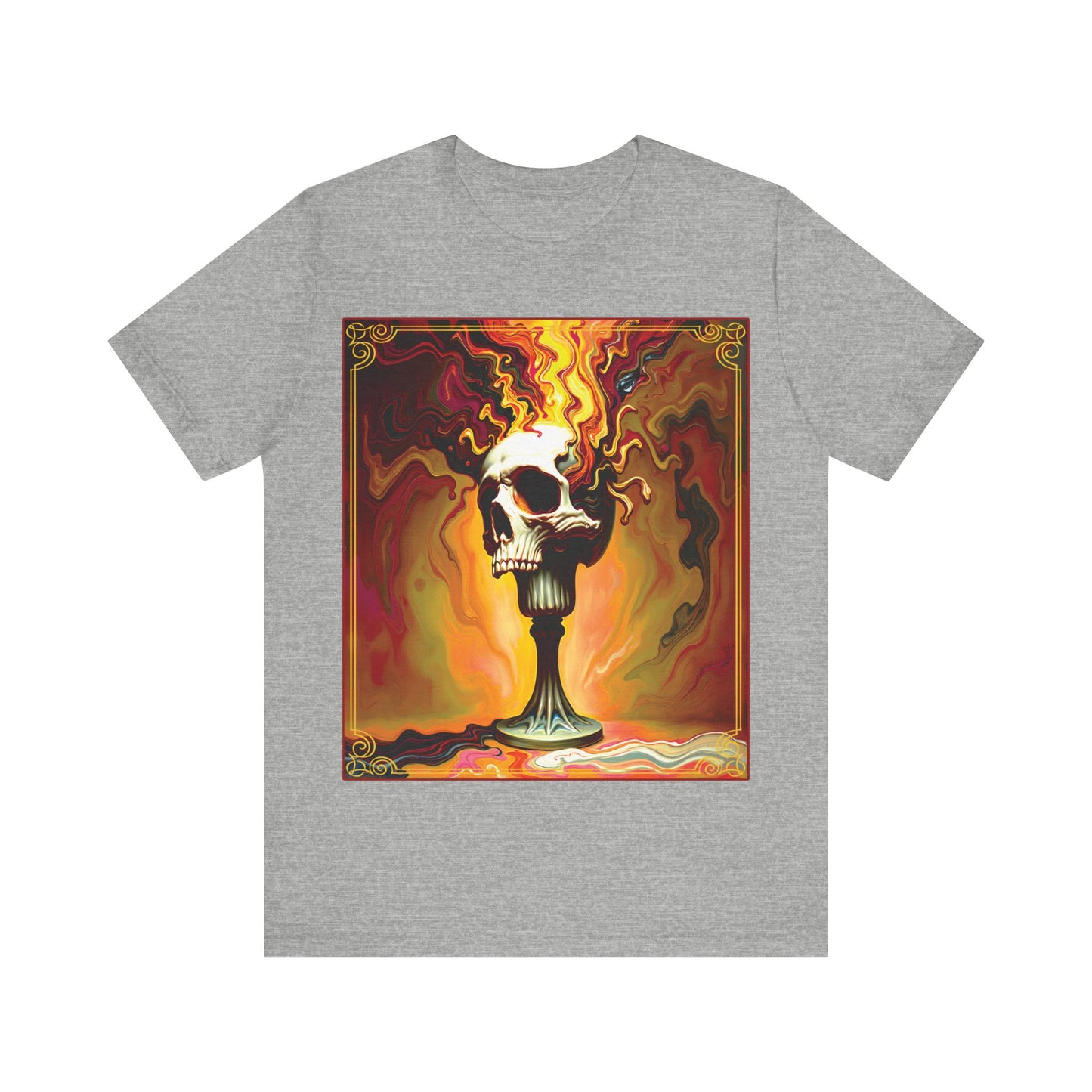 Colorful Exploding Skull Tee