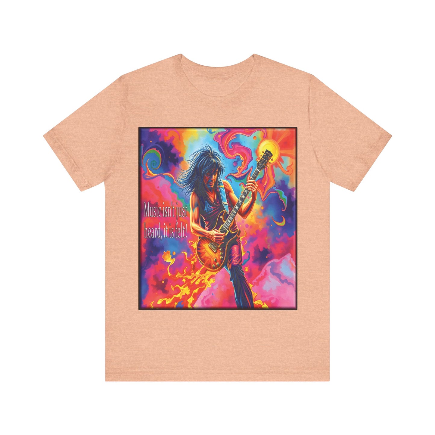 Guitarist Psychedelic Tee