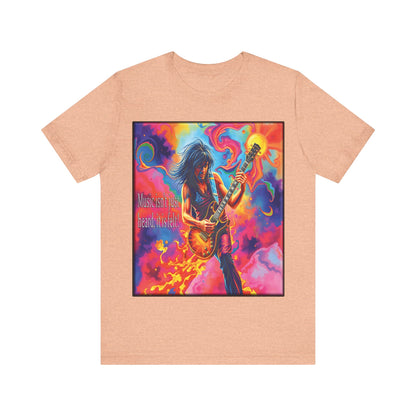 Guitarist Psychedelic Tee