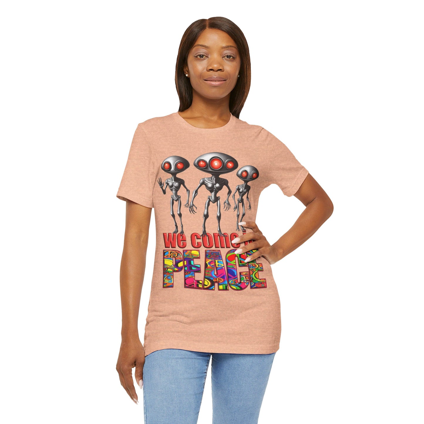 Aliens Come in Peace Tee