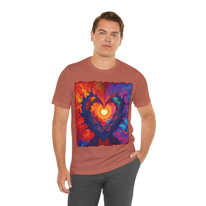 Colorful Heart Tee