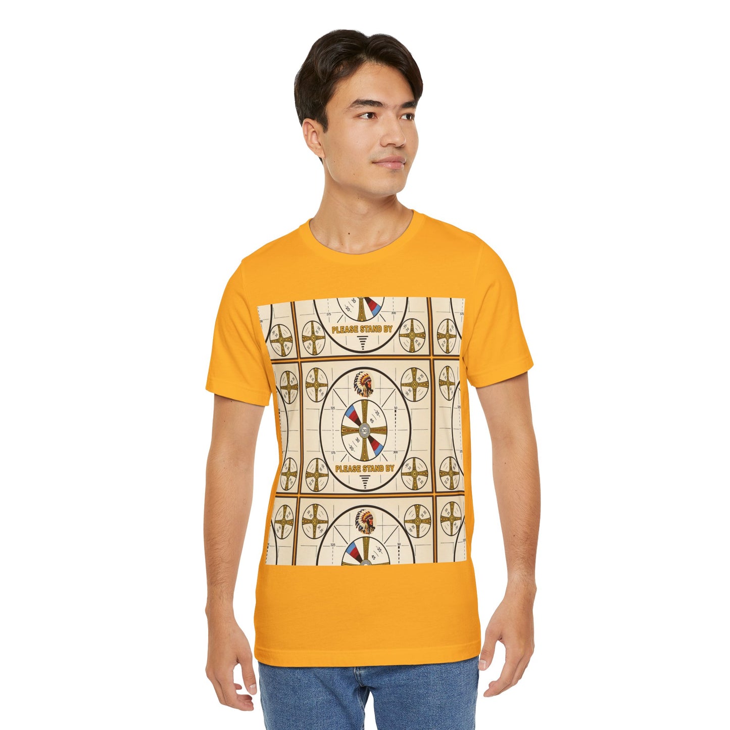 Retro TV Test Pattern Tee