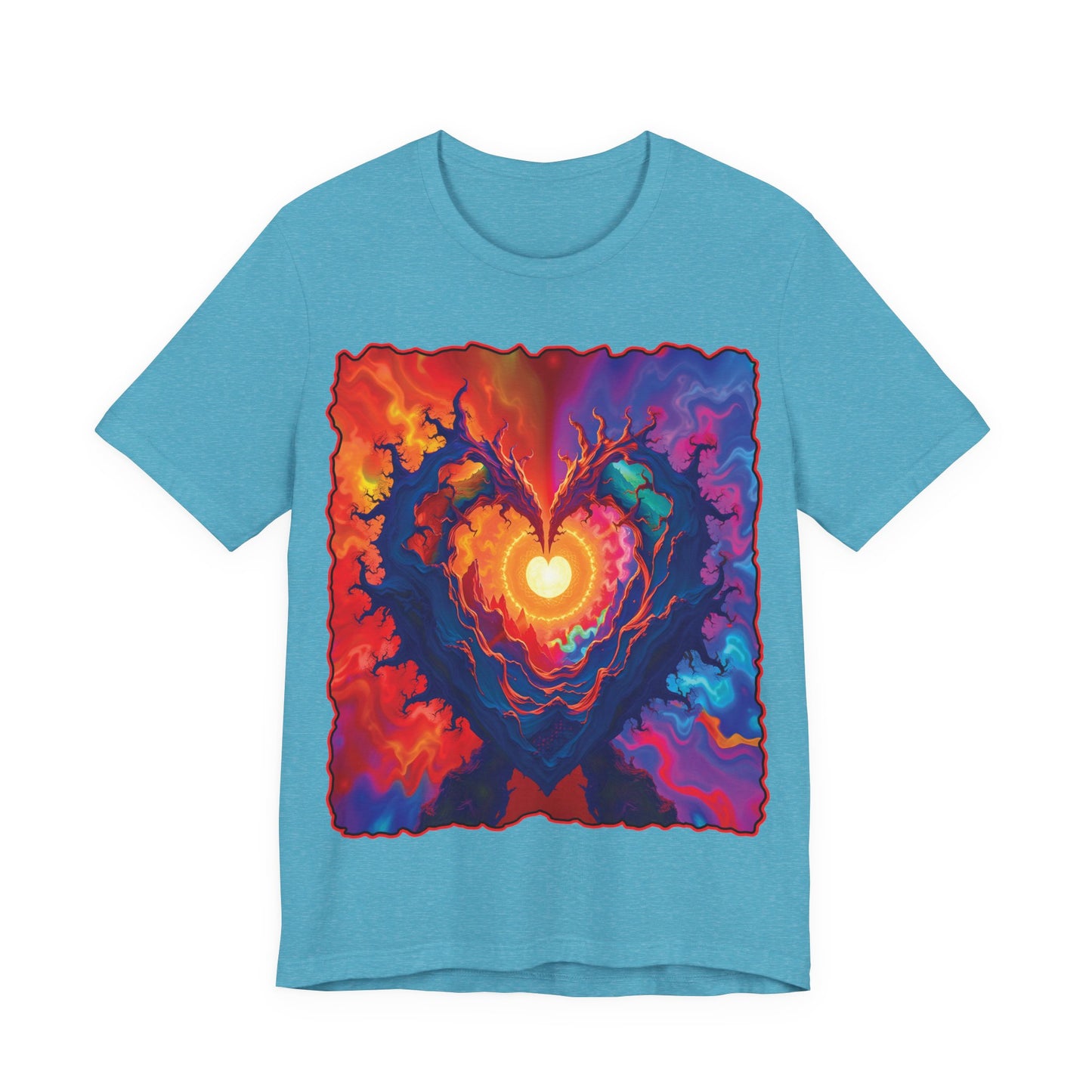 Colorful Heart Tee