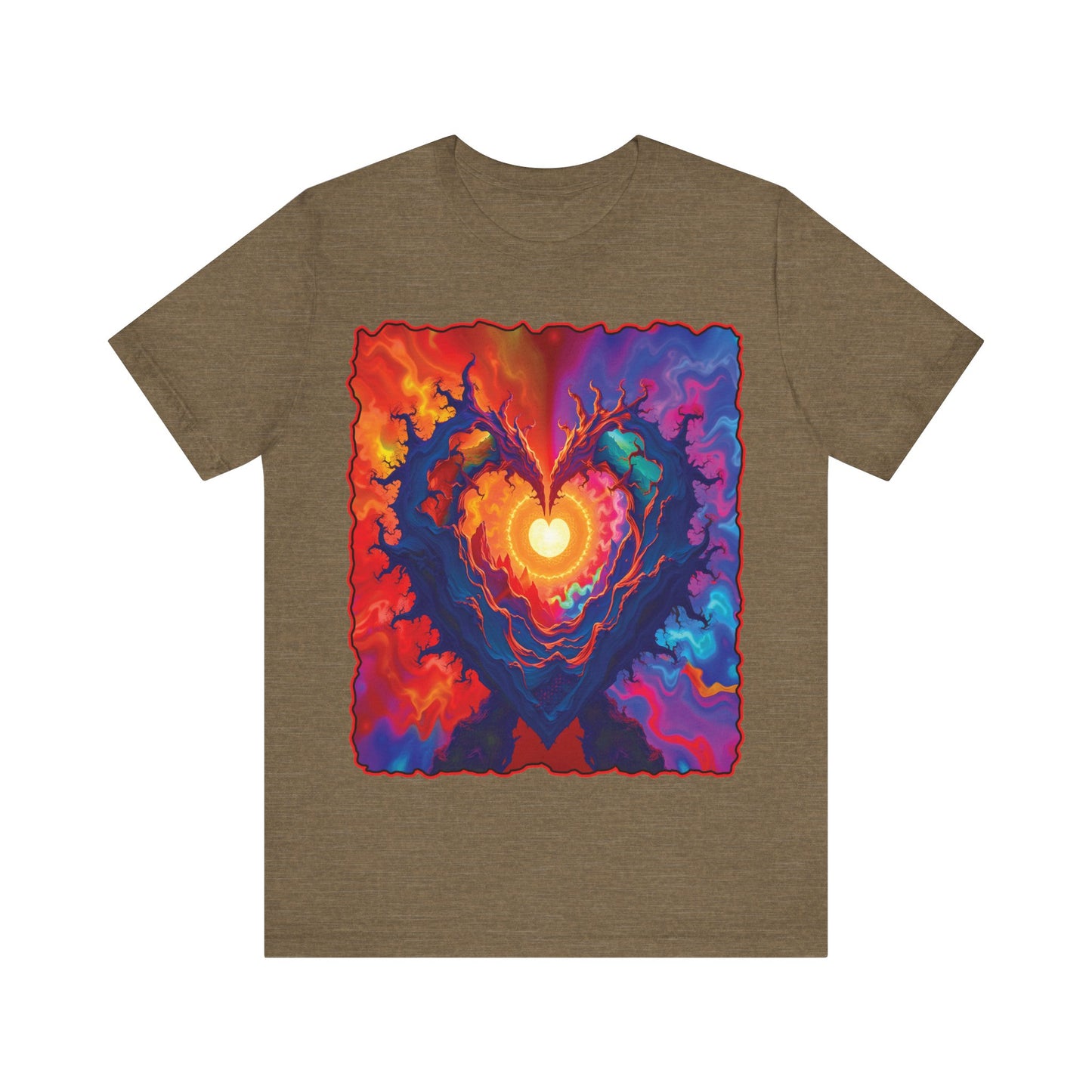 Colorful Heart Tee
