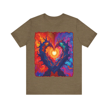 Colorful Heart Tee