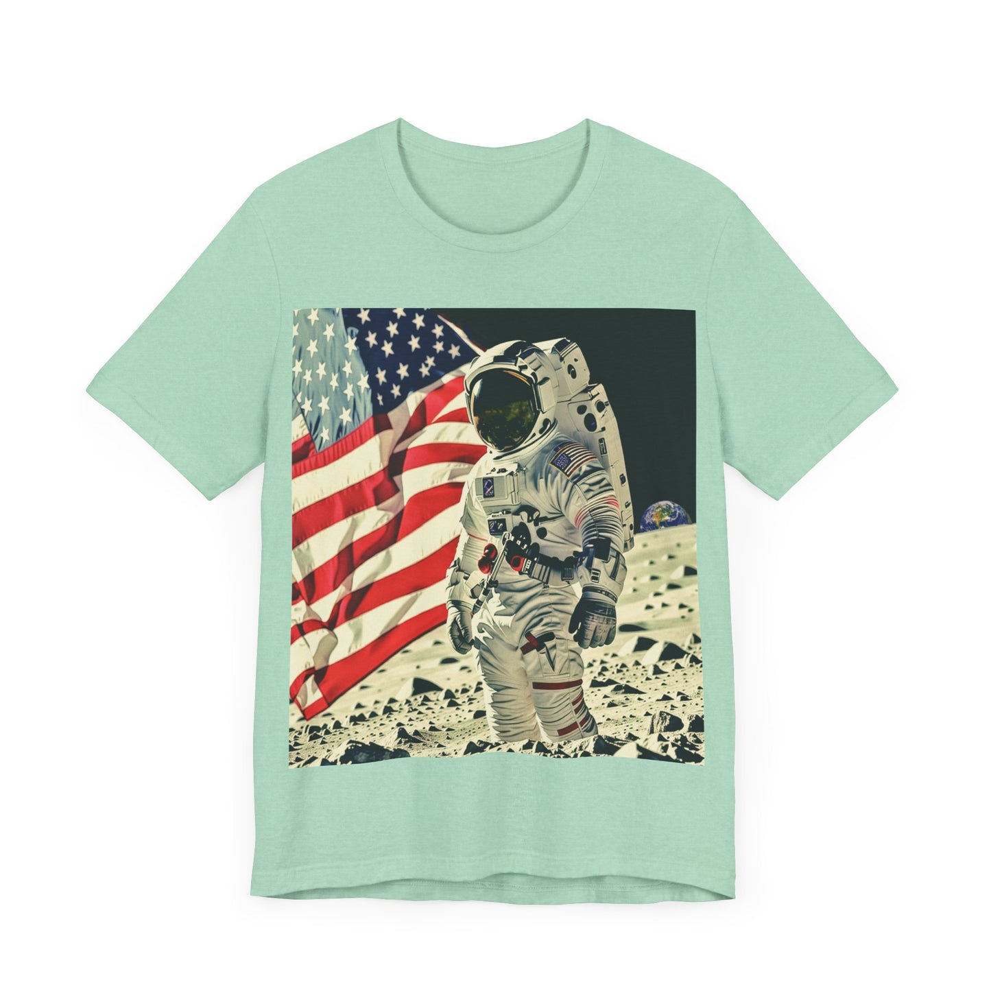 Astronaut On Moon Tee