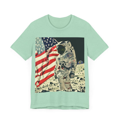 Astronaut On Moon Tee