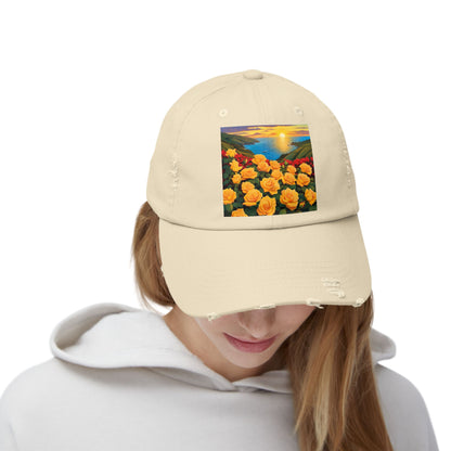 Yellow Rose Cap