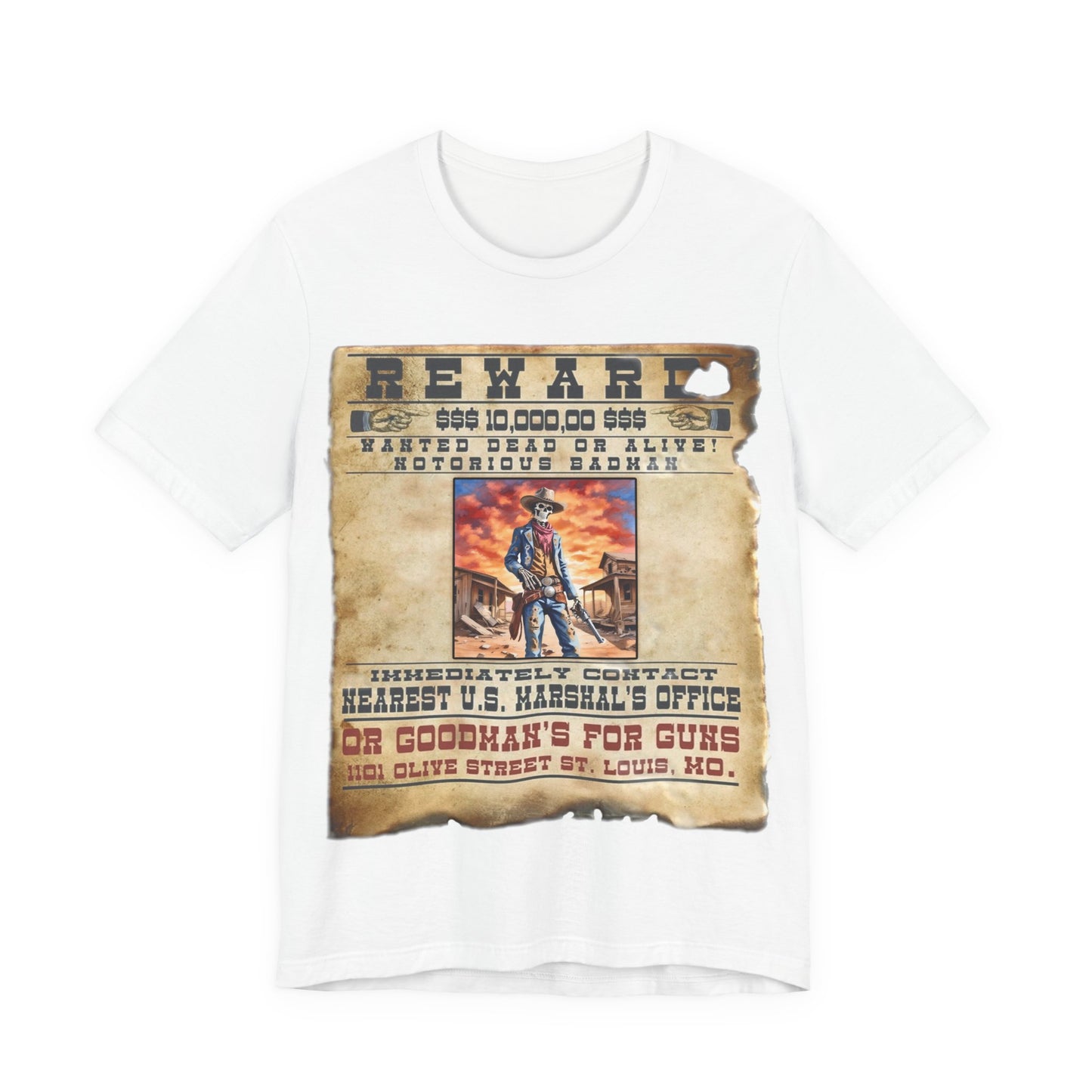 Wanted Poster Tee