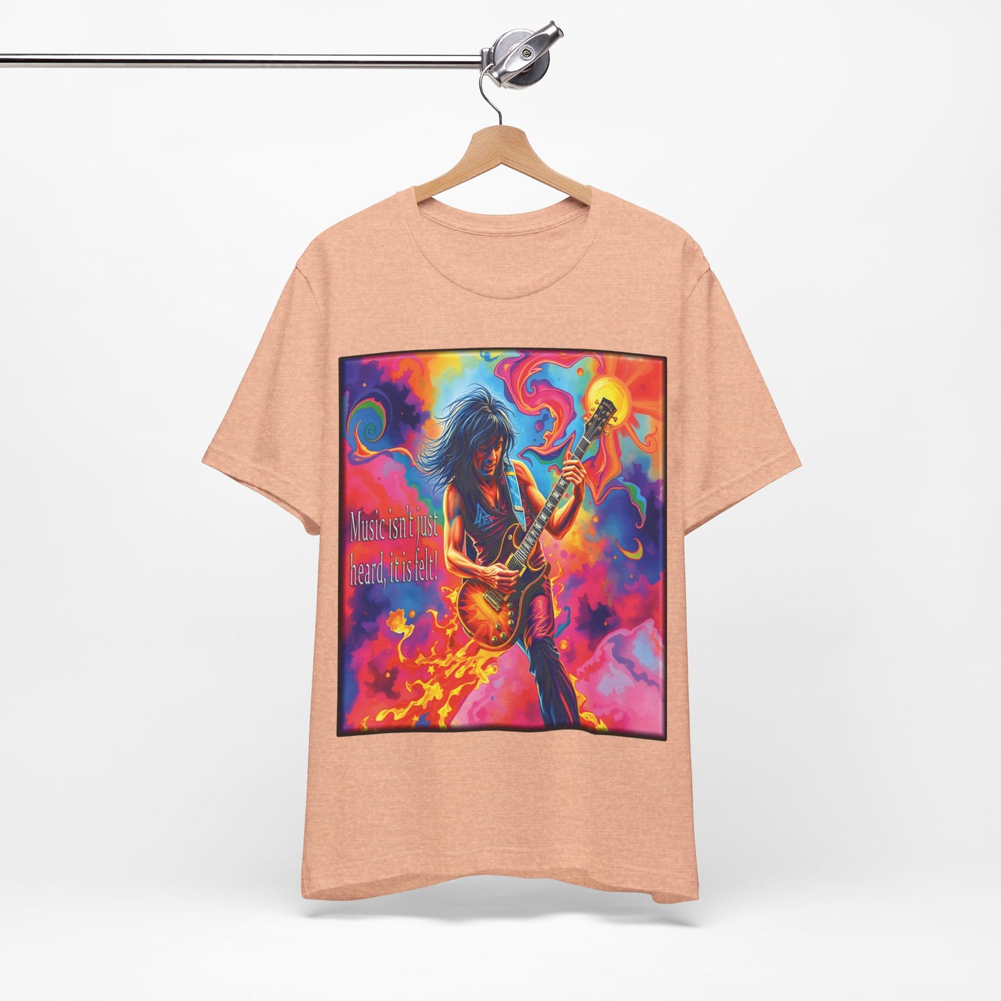 Guitarist Psychedelic Tee