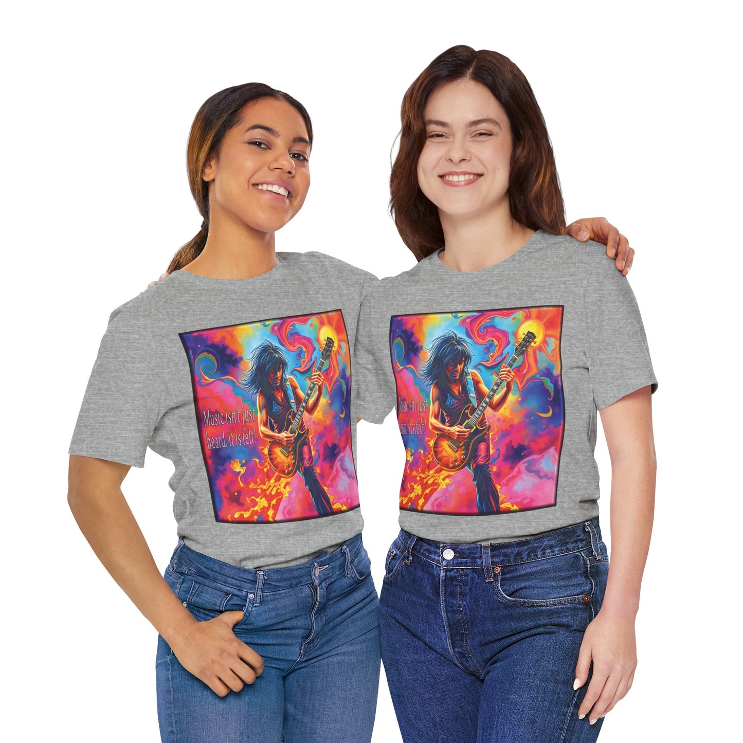 Guitarist Psychedelic Tee