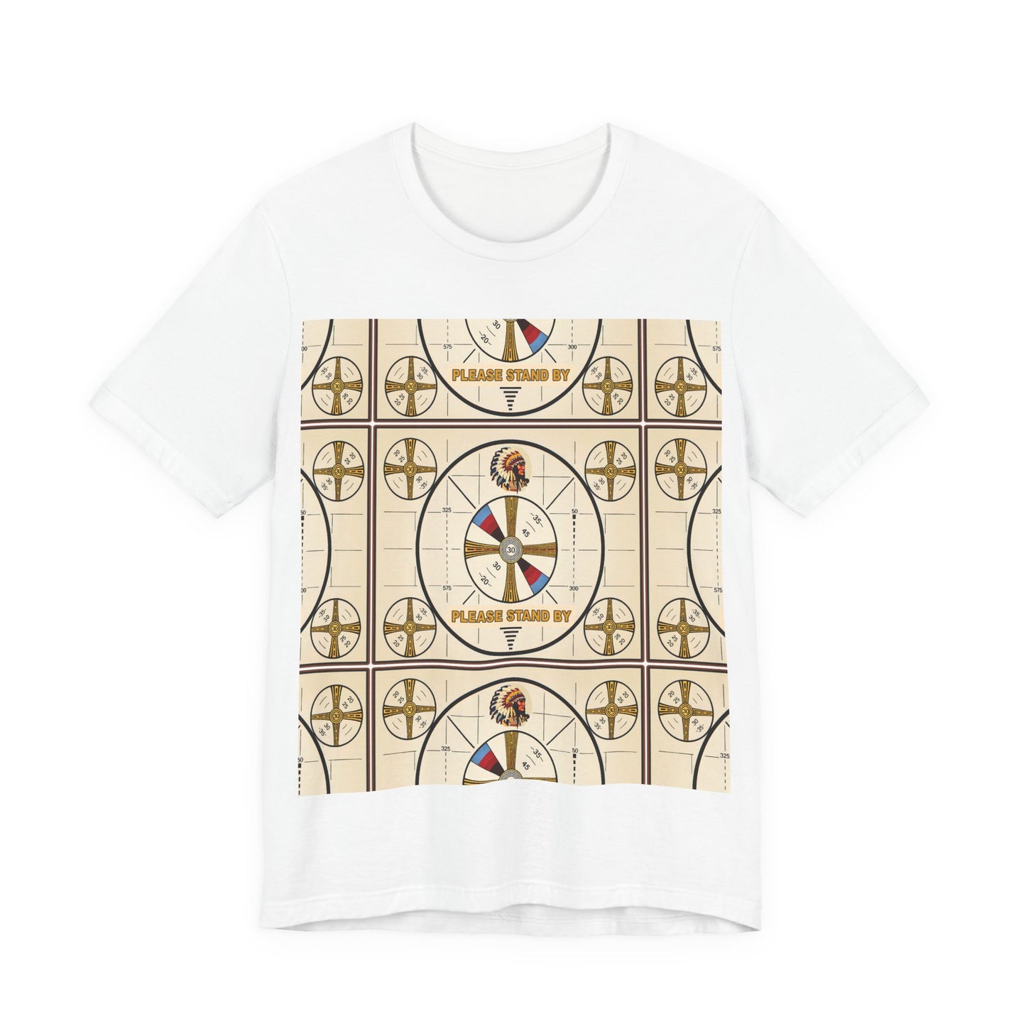 Retro TV Test Pattern Tee
