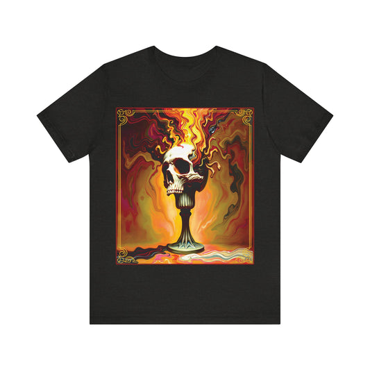 Colorful Exploding Skull Tee