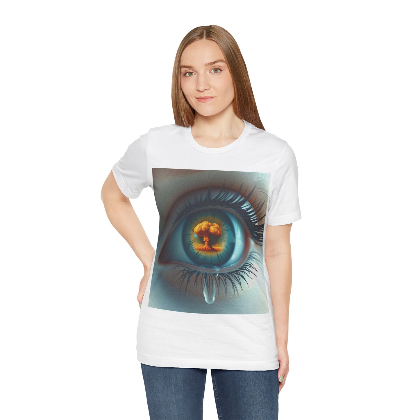 Atomic Bomb Tear Drop Tee