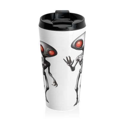 Aliens Hello Tumbler