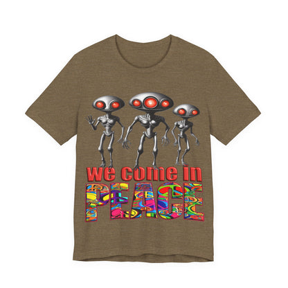 Aliens Come in Peace Tee