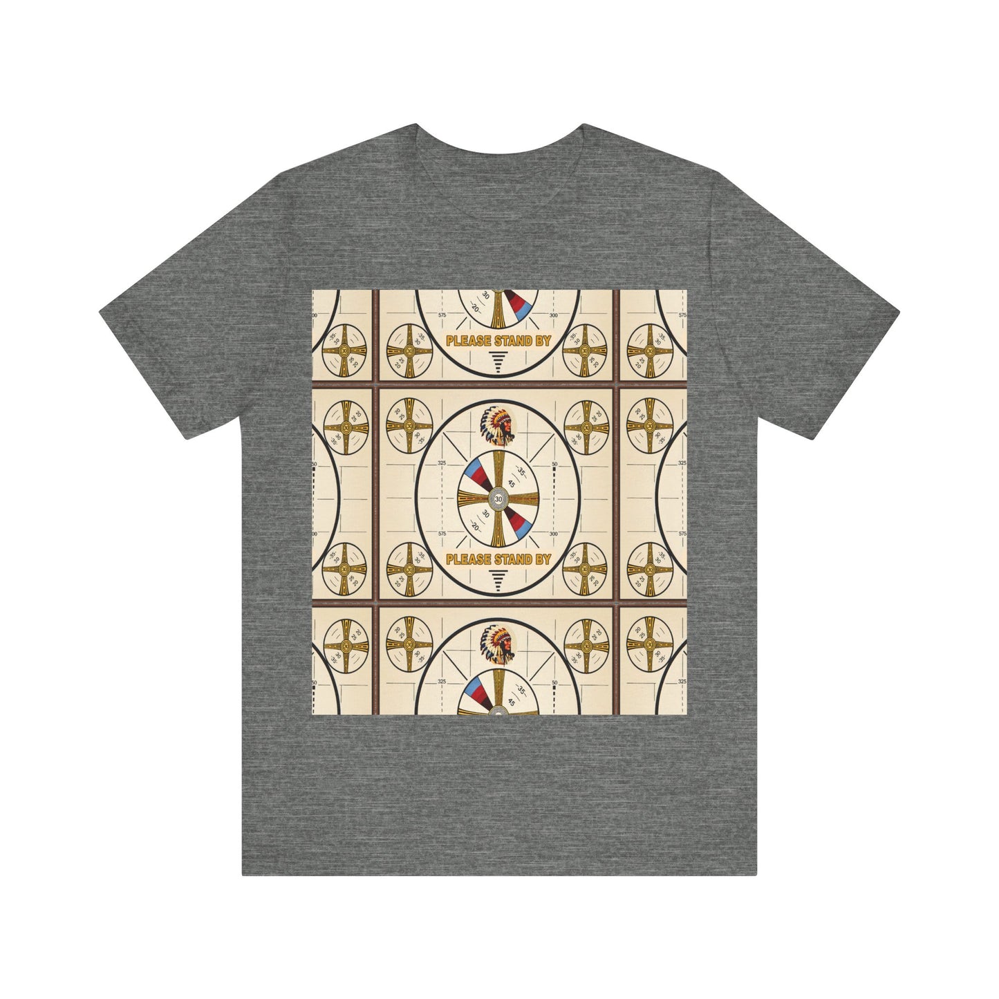 Retro TV Test Pattern Tee