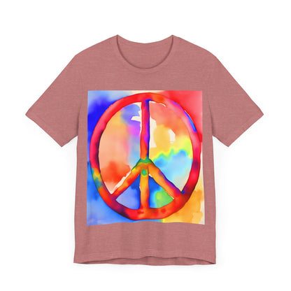 Peace Sign Vibrant Tee