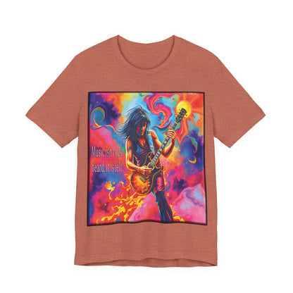 Guitarist Psychedelic Tee