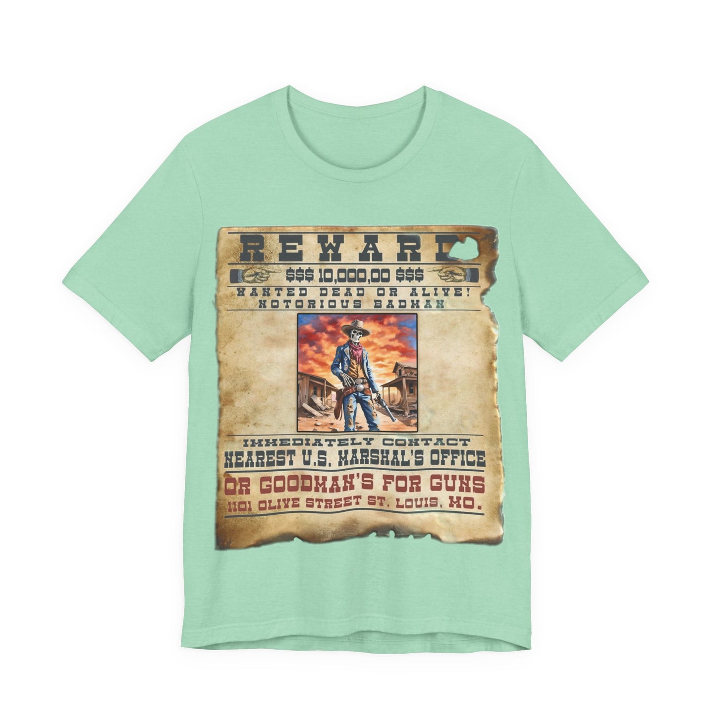 Wanted Poster Tee