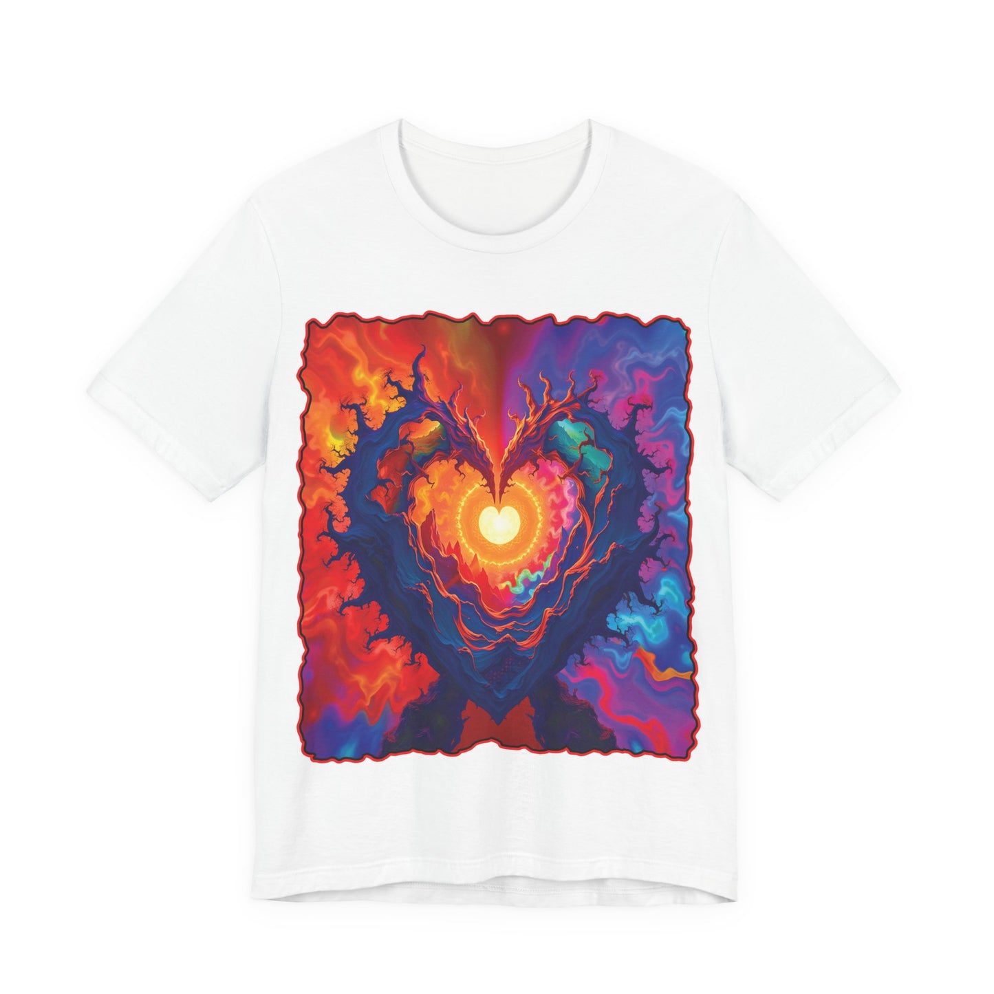Colorful Heart Tee