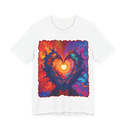 Colorful Heart Tee