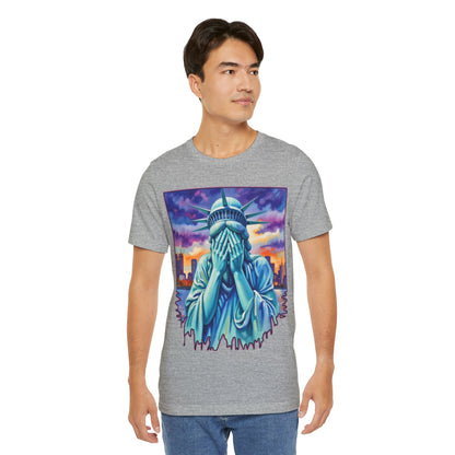 Lady Liberty Crying Tee
