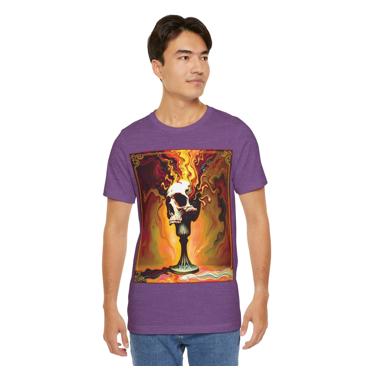 Colorful Exploding Skull Tee