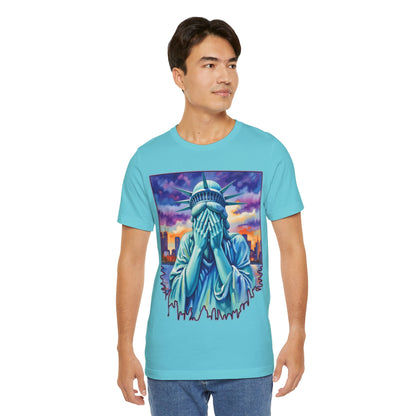 Lady Liberty Crying Tee