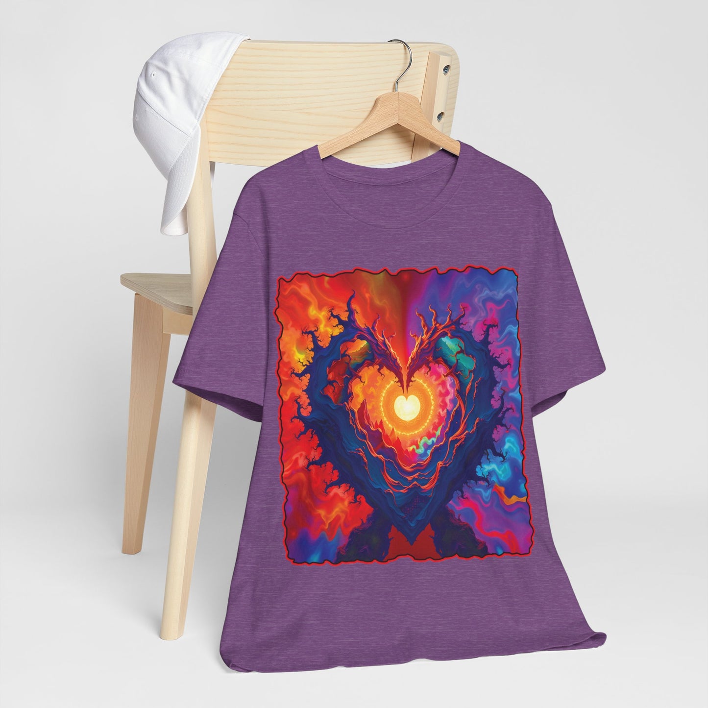 Colorful Heart Tee