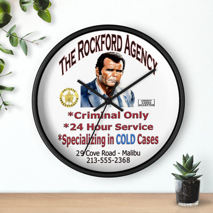 Rockford Files Wall Clock