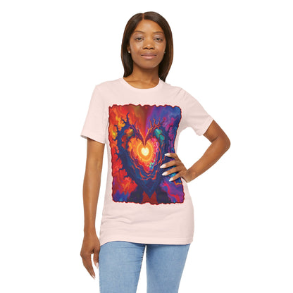 Colorful Heart Tee
