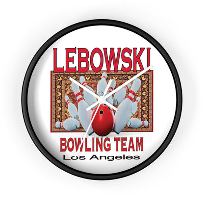 Lebowski Bowling Wall Clock