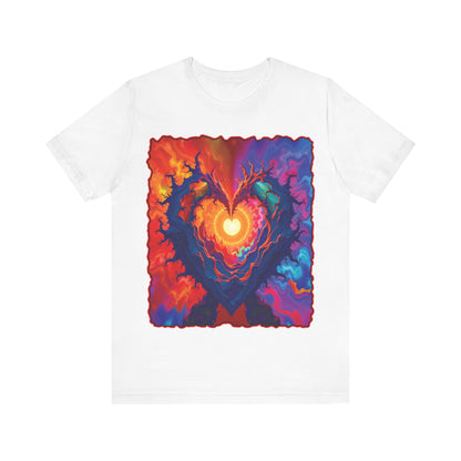 Colorful Heart Tee