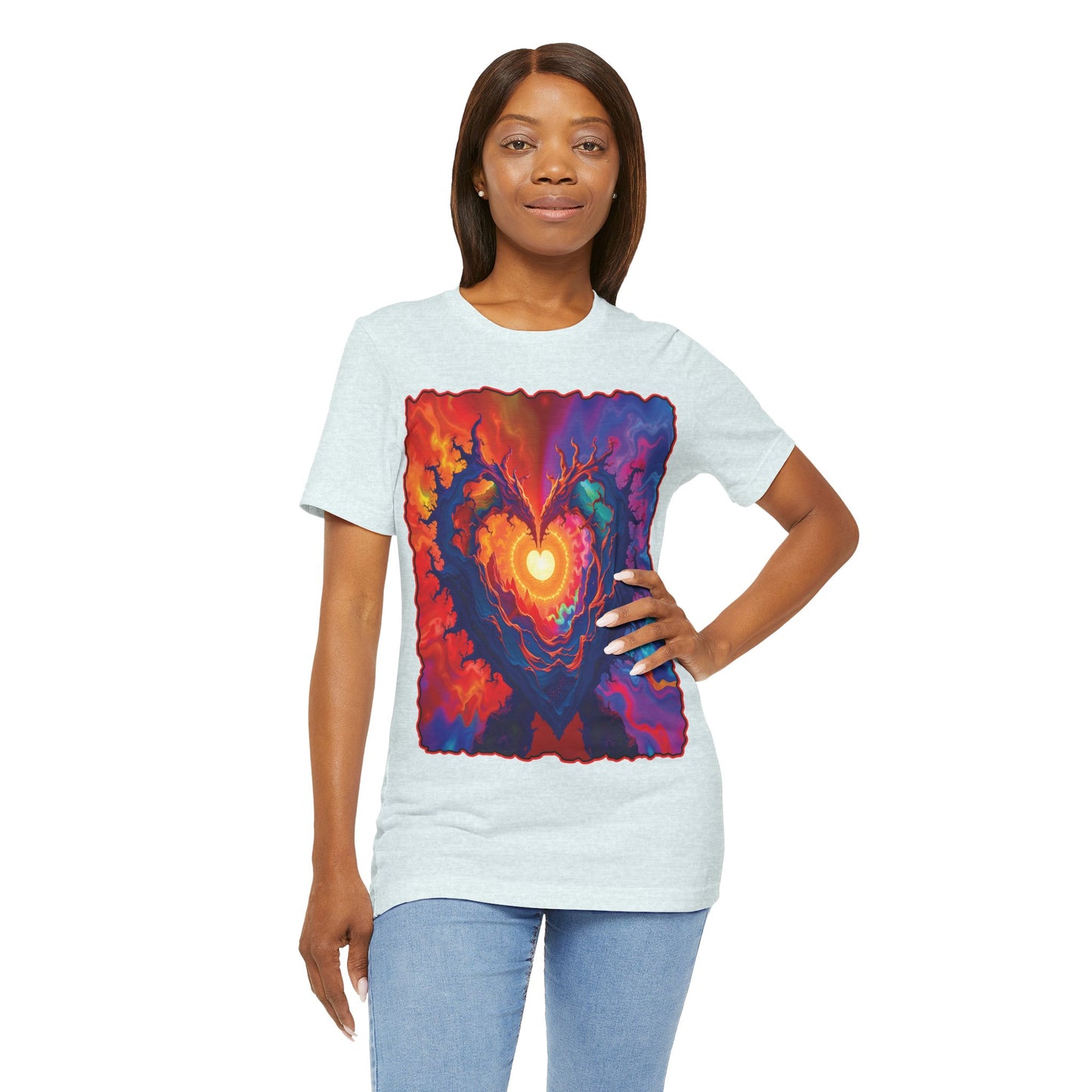 Colorful Heart Tee